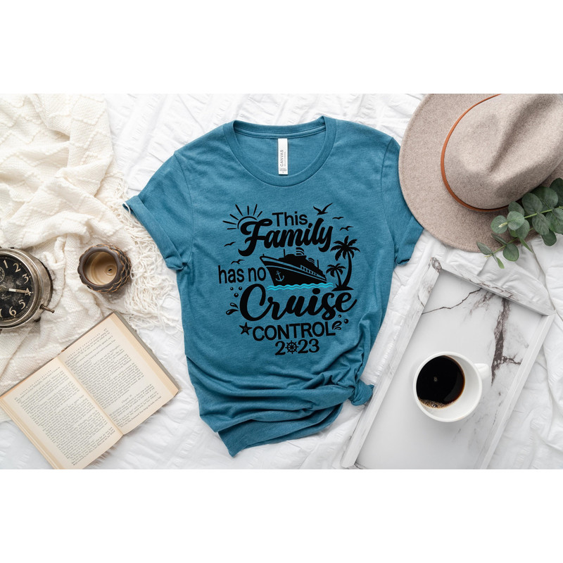 This Family Has No Cruise Control,Cruise Tshirt,Family Matching Cruise Shirt,Cruise Vacay Tee,Ocean Holiday Tee,Friends Vacation,Vacay Shirt - 2.jpg