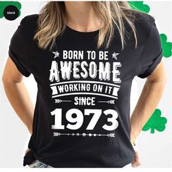 vintage 50th birthday shirt, custom birthday shirts men, personalized 50th birthday gifts, funny birthday outfit, sarcas