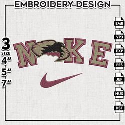 Nike Denver Pioneers Embroidery Designs, NCAA Embroidery Files, Denver Pioneers Machine Embroidery Files