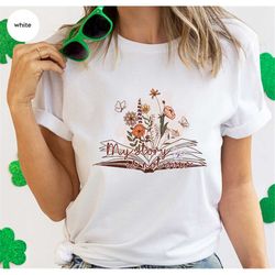 motivational shirt, positive t-shirt, floral tees, inspirational shirt, self love graphic tees, mental health shirt, the