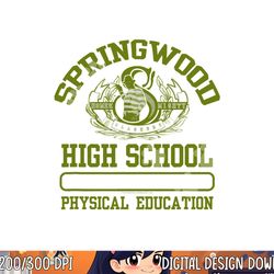 nightmare on elm street springwood highschool p.e.  png, sublimation