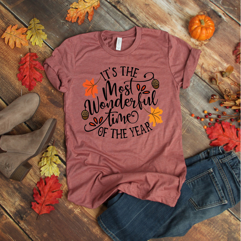 It Is Most Wonderful Time Of The Year, Fall Shirt, Autumn Shirt, Thanksgiving Shirt, Winter Shirt, Pumpkin Shirt, Thanksgiving Shirt - 3.jpg