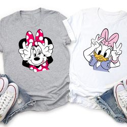 Minnie Mouse Shirt, Daisy Duck Shirt, Custom Disney Shirts, Disney Family Shirts