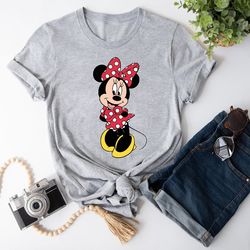 minnie shirt, vintage minnie shirt, disney minnie mouse sweet portrait tee,