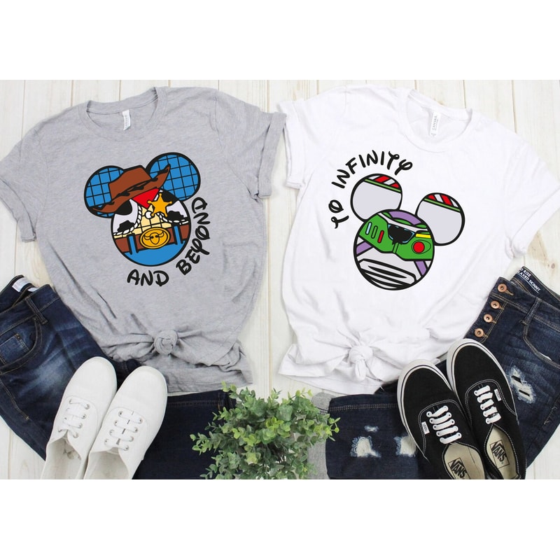 To Infinity And Beyond T-shirt, Disney Vacation Shirt, Family Shirt For Disney, Toy Story Disney Shirt, Disney Gift Shirt, Cute Disney Tee - 1.jpg