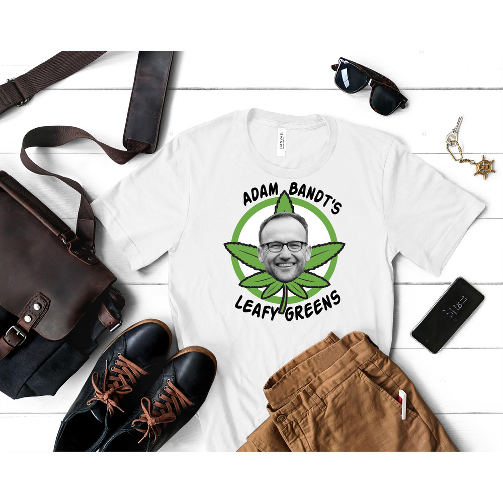 Adam Bandt&39;s Leaf Greens large Classic T-Shirt 291_White_White.jpg