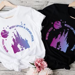 when you wish upon a death star shirt, galaxy edge shirt, star wars shirt, disne