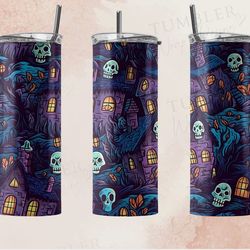 horror skinny tumbler, horror sublimation 20oz skinny tumbler, horror for straight tapered designs 30oz skinny tumbler
