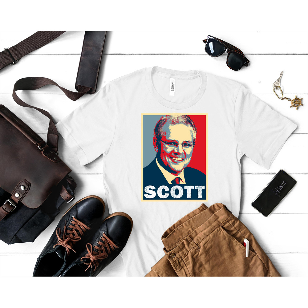Australia Prime Minister Scott Morrison Classic T-Shirt 253_White_White.jpg