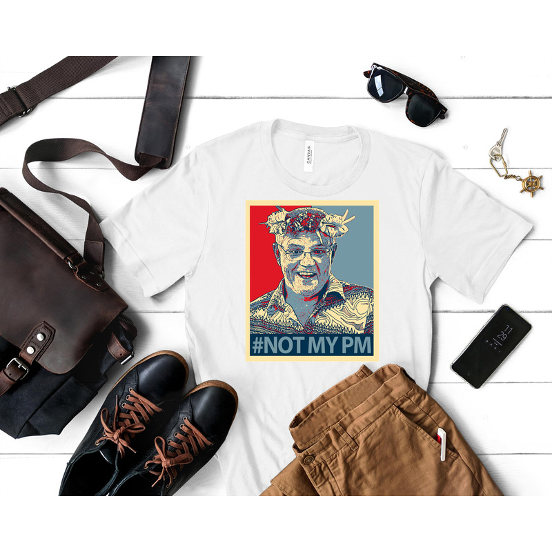 Beautiful Model Scott Australian Politician Morrison  Awesome For Movie Fans Classic T-Shirt 316_White_White.jpg