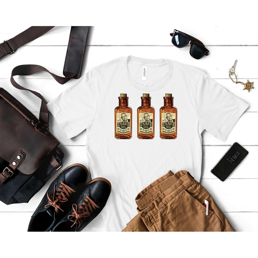 Dr. Scotty_s Snake Oil! (3 x bottle design) Active  Classic T-Shirt 93_White_White.jpg