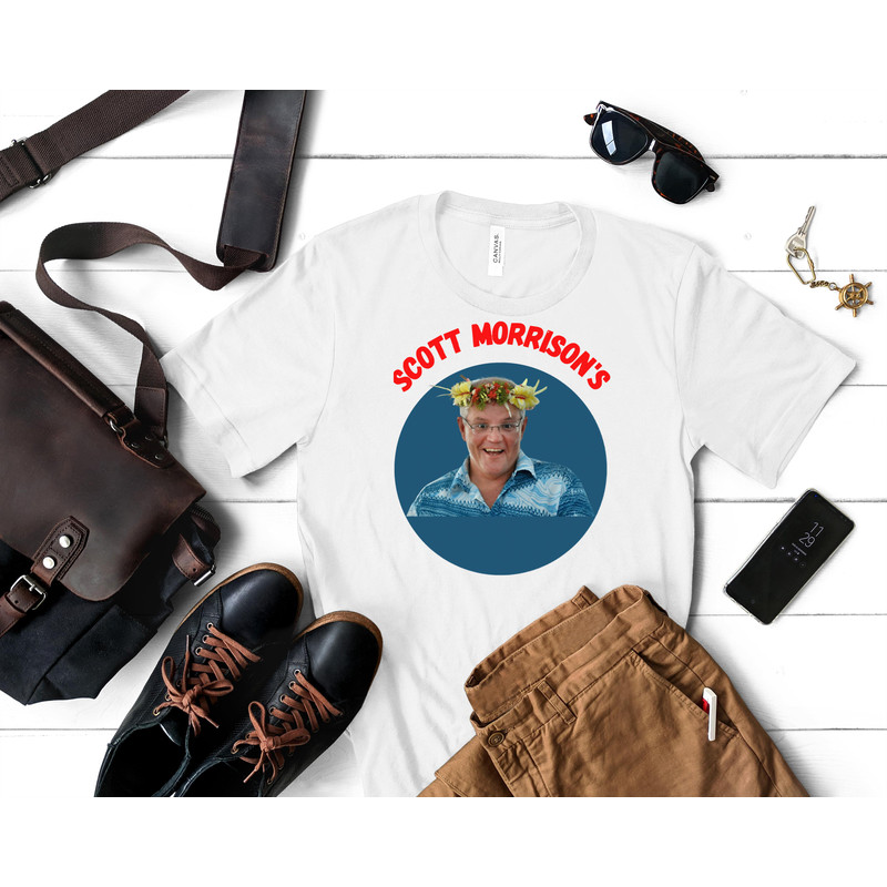 Funny Gift For Scott Australian Politician Morrison  Gifts For Fan Classic T-Shirt 298_White_White.jpg
