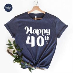 vintage 40th birthday shirt, custom birthday gifts for men, retro 1983 t-shirt, personalized birthday tshirt, 40th birth