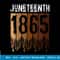 Juneteenth Tee Shirt June 19th 1865 Freedom Day Melanin T-Shirt copy.jpg