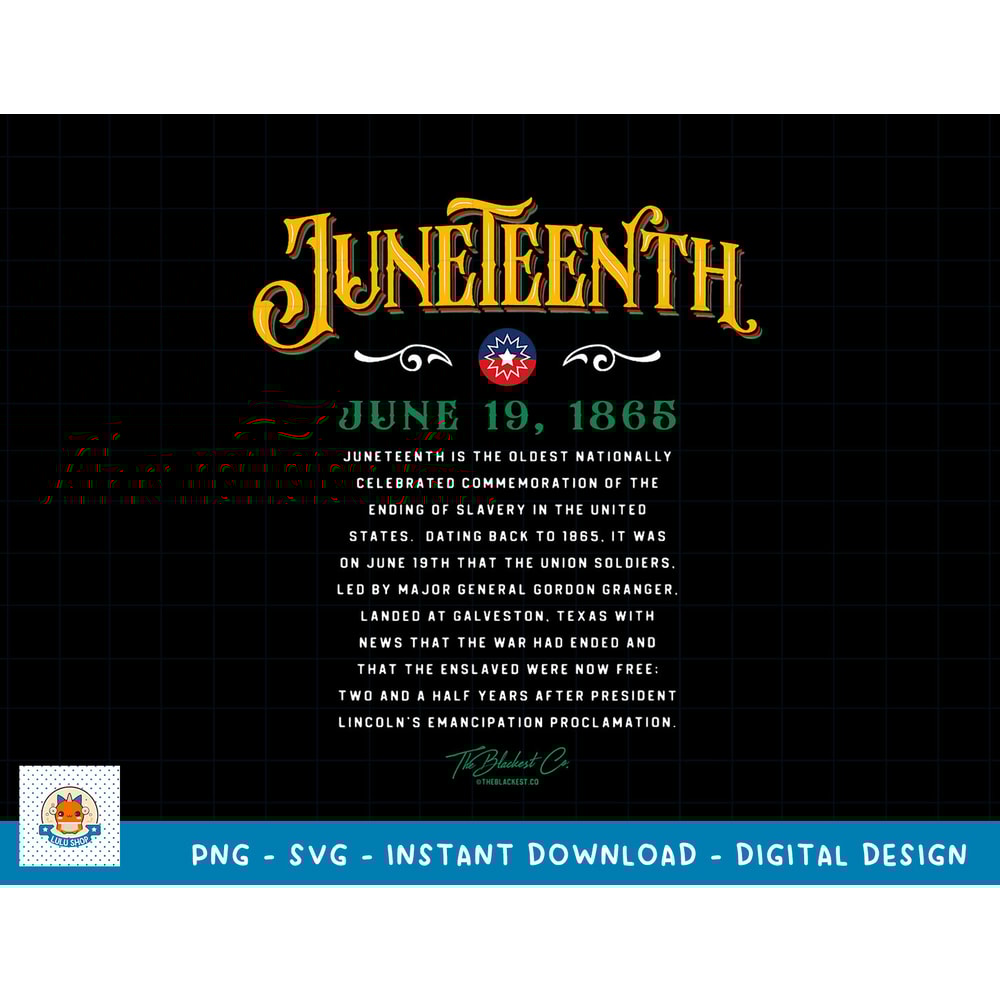 Juneteenth Vintage African American 1865 T-Shirt copy.jpg