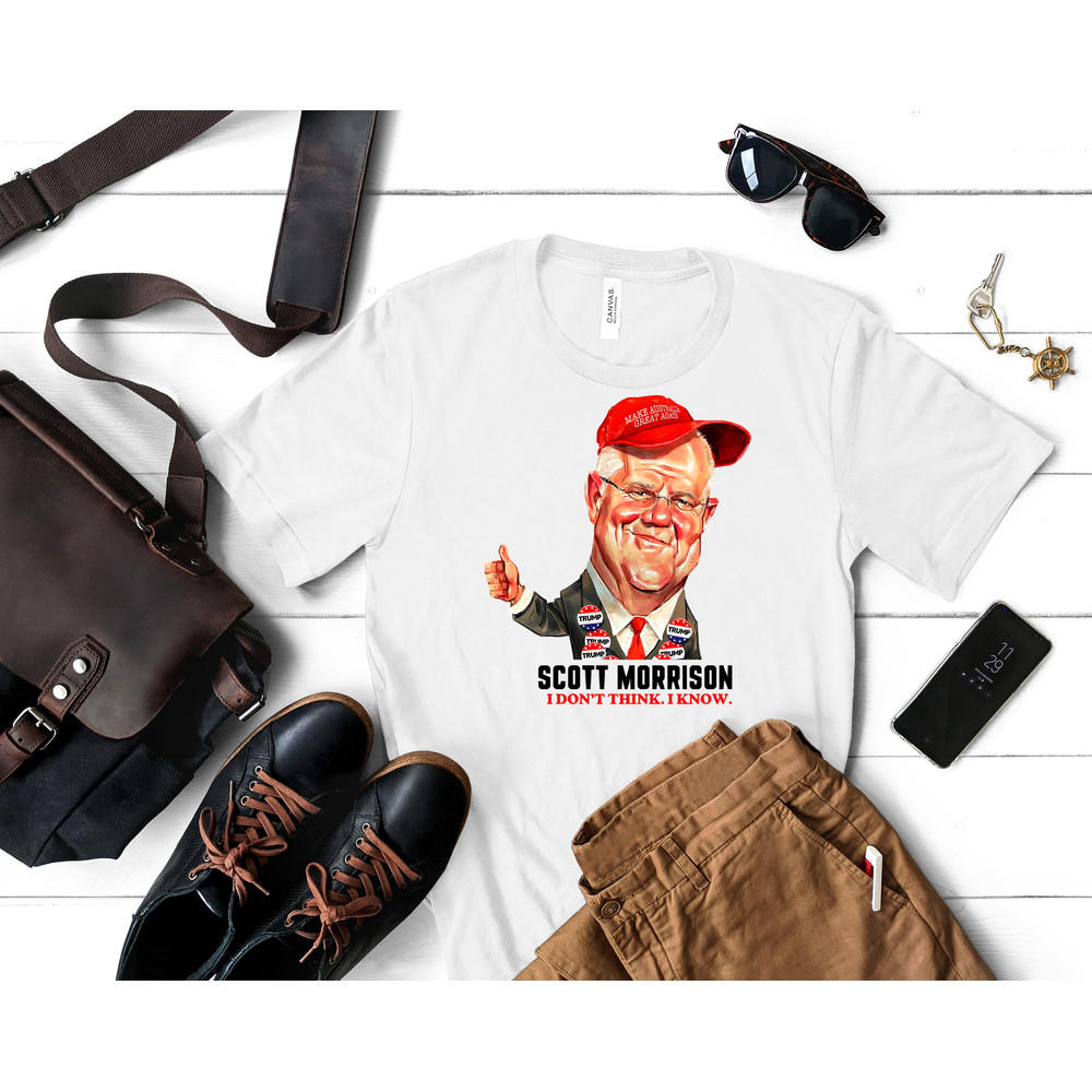 Funny Gift Scott Prime Minister Morrison  Cute Gifts Classic T-Shirt 375_White_White.jpg
