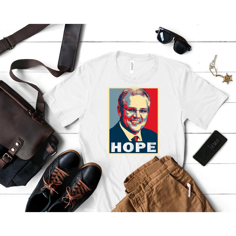 Hope - PM Scott Morrison Classic T-Shirt 193_White_White.jpg
