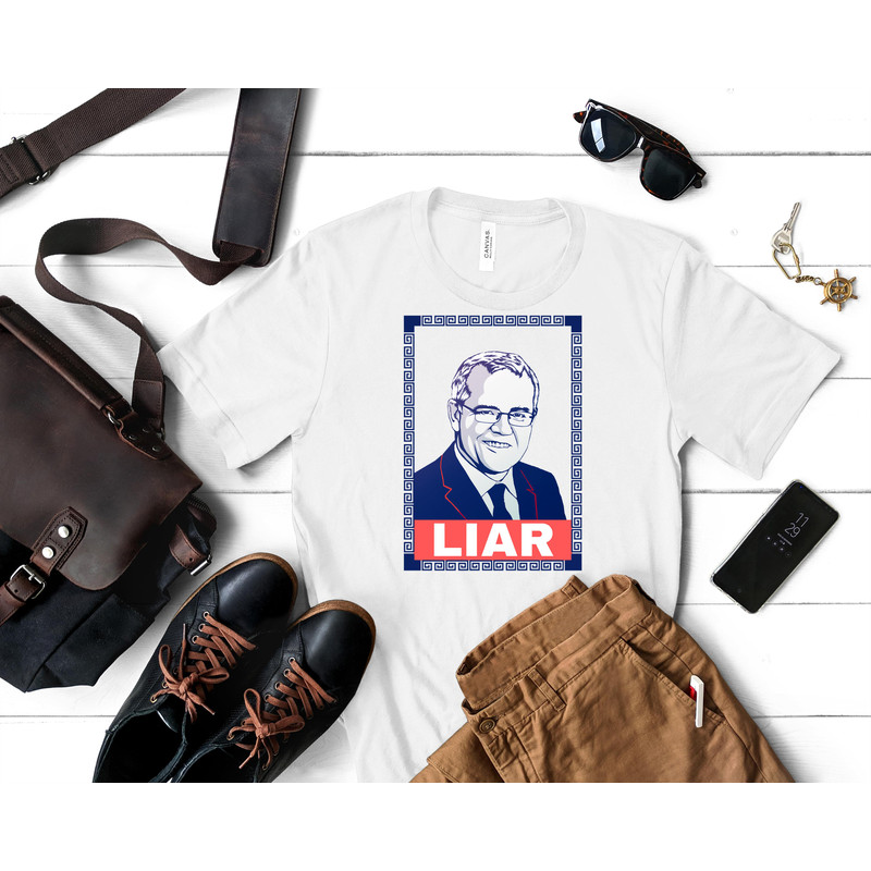 Scott Morrison PM Classic T-Shirt 198_White_White.jpg