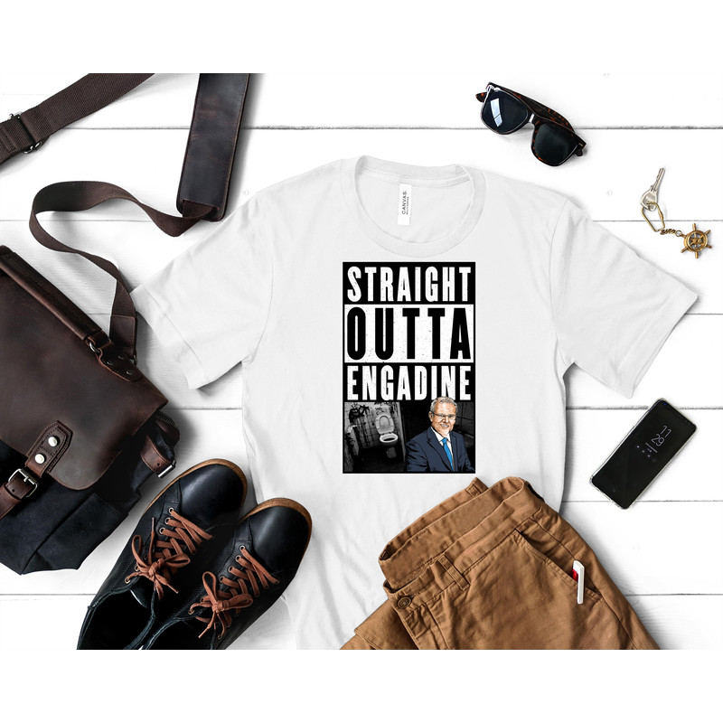Straight Outta Engadine Classic T-Shirt 350_White_White.jpg