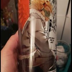 manga panel, skinny tumbler, 30oz skinny tumbler