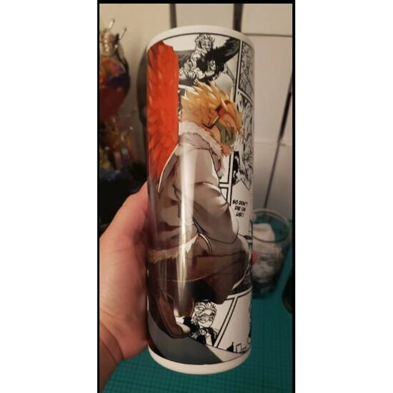 Manga Panel, skinny tumbler, 30oz skinny tumbler.jpg