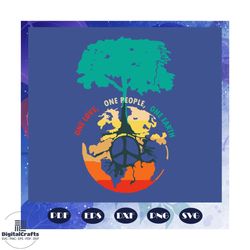 womens world peace sign top svg, one love be kind love people svg, earth day kindness purple tree of life svg, earth day