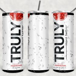 truly pomegranate tumbler wrap design, soda tumbler, 20oz tumbler designs