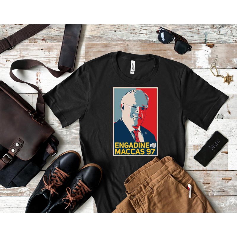 Engadine Maccas - Scomo   Classic T-Shirt 81_Shirt_Black.jpg