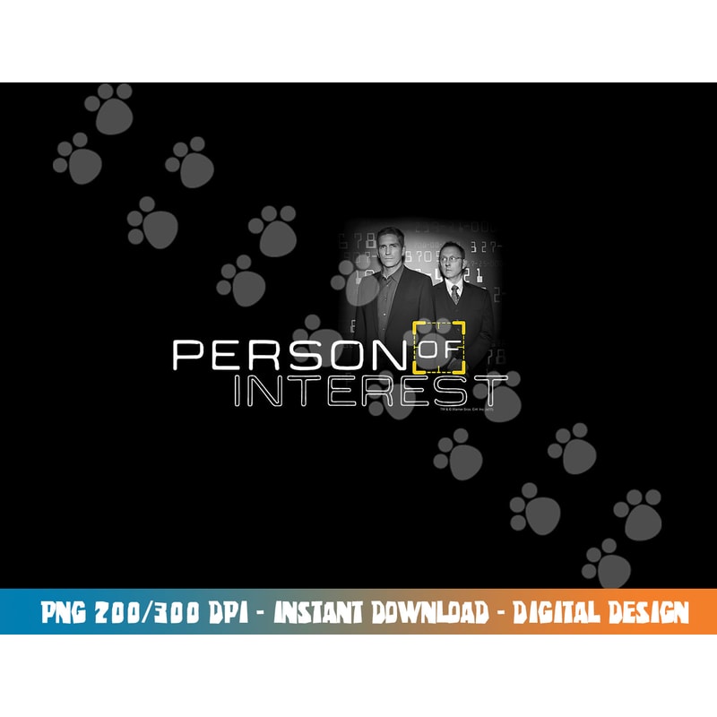 Person of Interest Logo png, sublimation .jpg