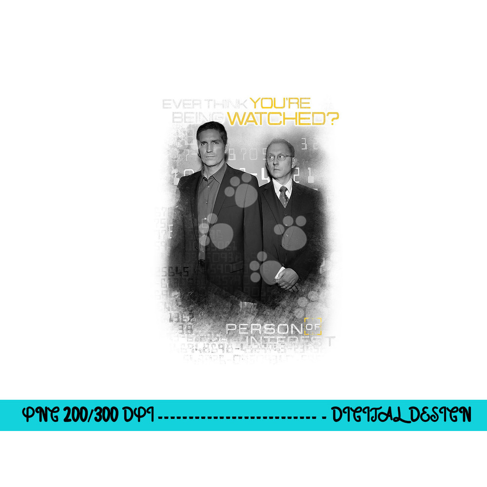 Person of Interest Watched png, sublimation .jpg