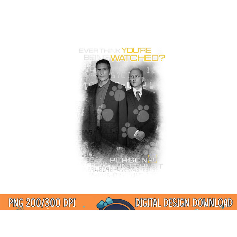 Person of Interest Watched  png, sublimation .jpg