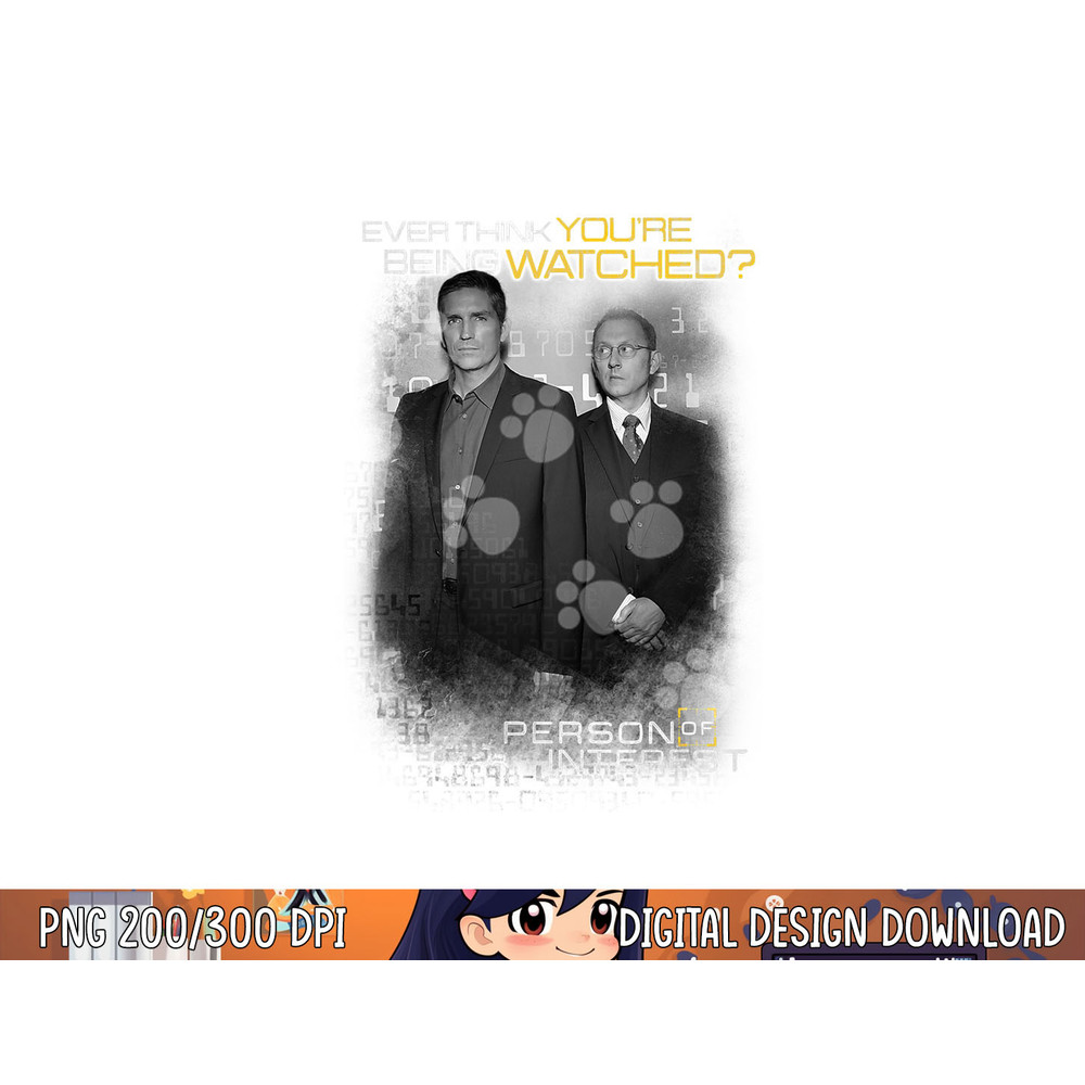 Person of Interest Watched png, sublimation .jpg