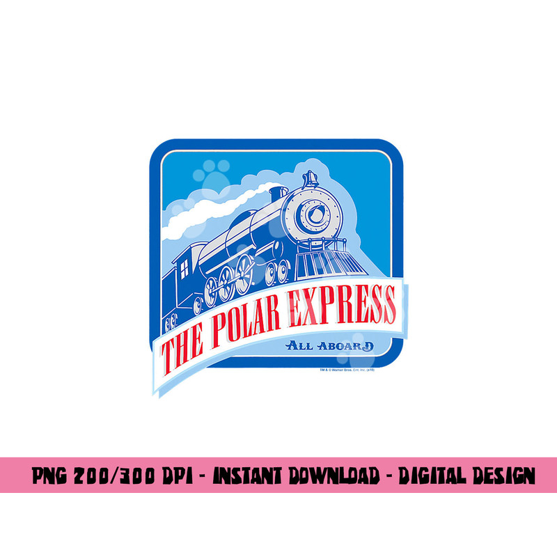 Polar Express All Aboard T Shirt png, sublimation .jpg