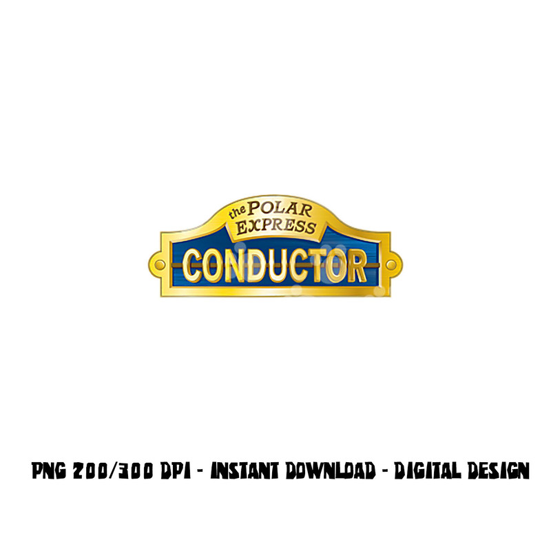 Polar Express Conductor T Shirt png, sublimation .jpg