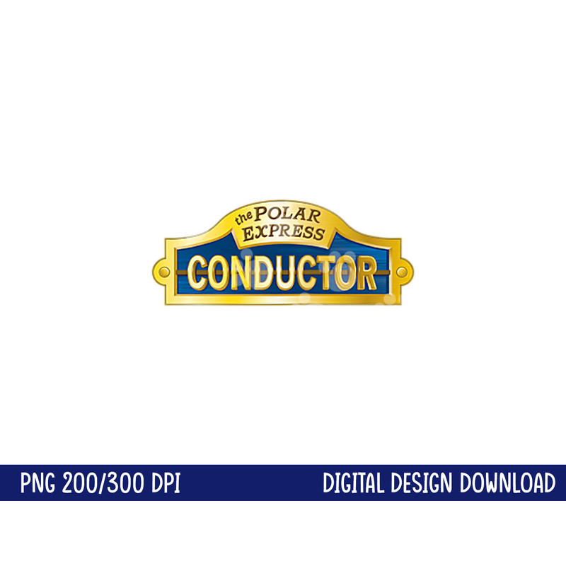 Polar Express Conductor T Shirt png, sublimation .jpg