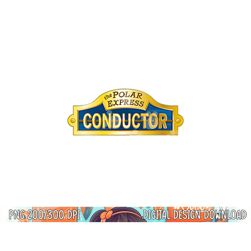 Polar Express Conductor T Shirt png, sublimation .jpg