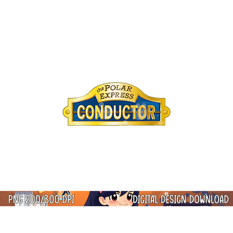 Polar Express Conductor T Shirt png, sublimation .jpg