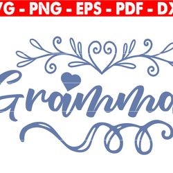gramma svg, girl mom svg, png, mom svg cut file for cricut, mother's day svg, girl mom shirt svg, cutting file download