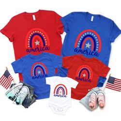 4th of july rainbow america shirt, 4th of july ra