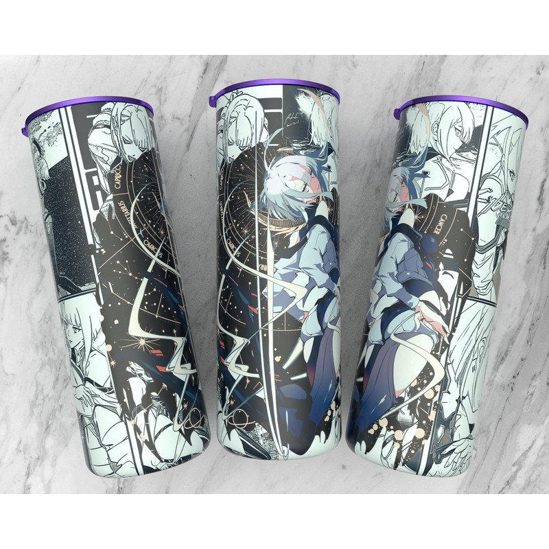 Straight anime sublimation design, skinny tumbler, 30oz skinny tumbler.jpg