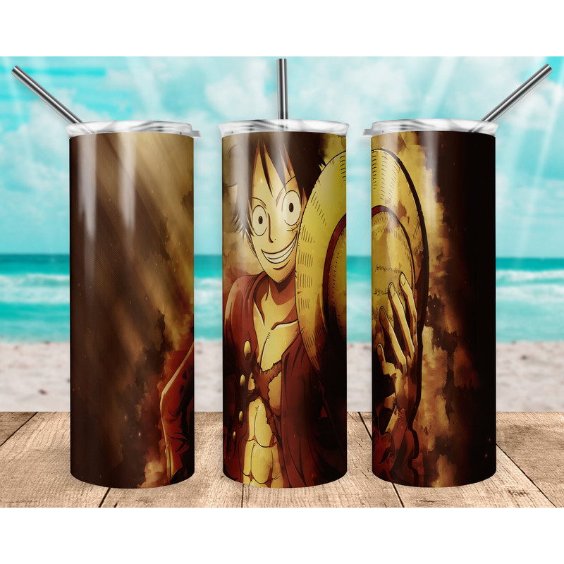 The Great Pirate Era One Piece Chronicle, skinny tumbler, 30oz skinny tumbler.jpg