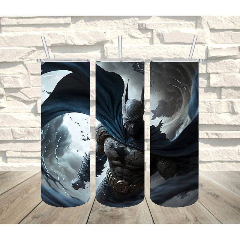 The World of Batman Crime and Justice, skinny tumbler, 30oz skinny tumbler.jpg