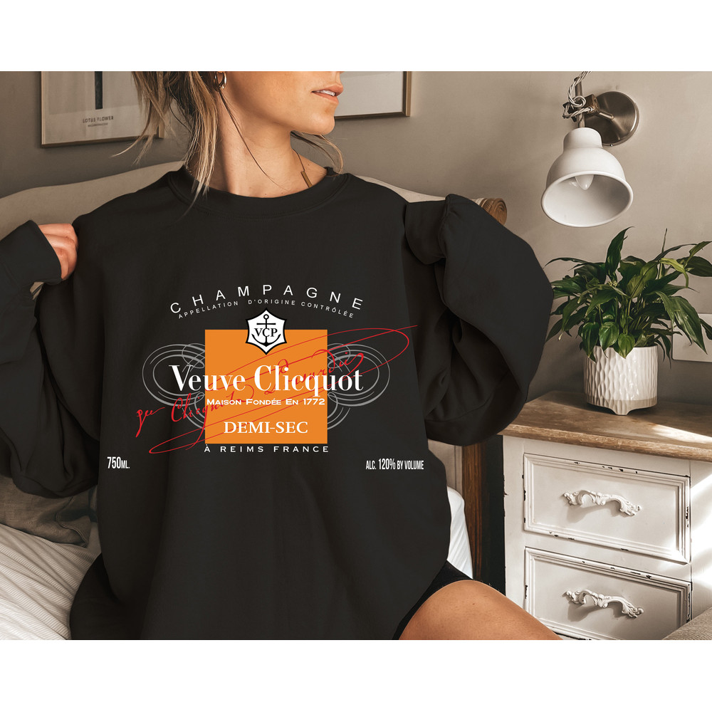 Champagne Veuve Rose Shirt, Champagne Tennis Club T-shirt, Orange Champagne Rosé Label Shirt, Champagne Veuve Rose Sweatshirts - 3.jpg