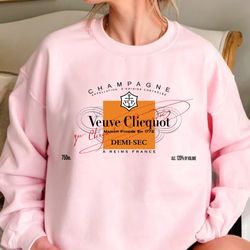 champagne veuve rose shirt, champagne tennis clu