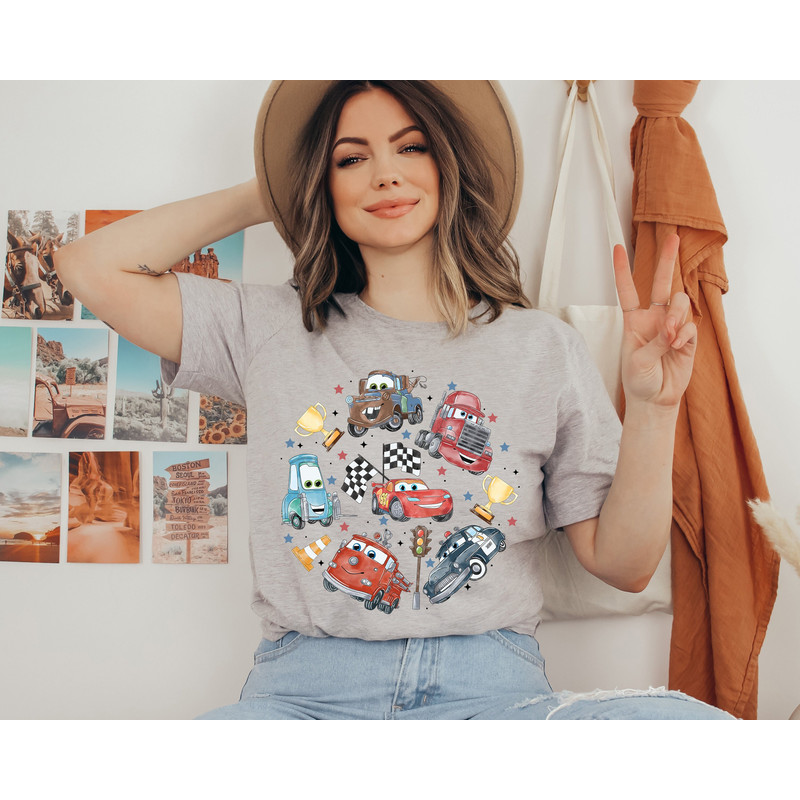 Comfort Retro Lightning Mcqueen Shirt, Vintage Disney Cars Shirt, Cars Sweatshirt, Disney Shirt For Kids, Mcqueen, Cars Theme Birthday Shirt - 1.jpg