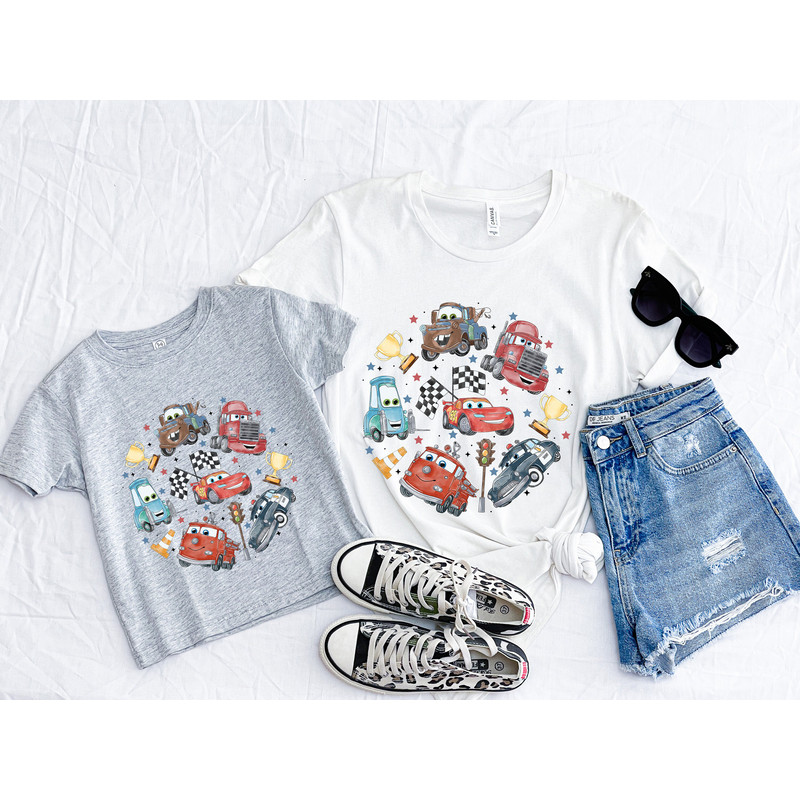 Comfort Retro Lightning Mcqueen Shirt, Vintage Disney Cars Shirt, Cars Sweatshirt, Disney Shirt For Kids, Mcqueen, Cars Theme Birthday Shirt - 2.jpg