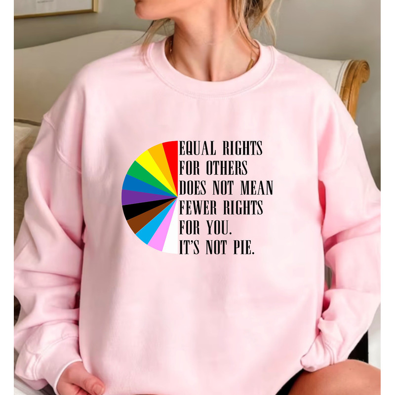 Equal Rights for Others Does Not Mean Fewer Rights for You It's Not Pie,Equal Rights Shirt,Human Rights Tee,LGBT Rainbow,Transgender Rainbow - 4.jpg