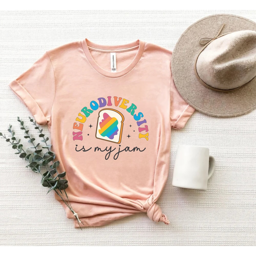 Neurodiversity is My Jam Shirt, Neurodivergent Shirt, Neurodiversity Shirts, Autism Awareness T-Shirt, Inclusion Shirt, Autism Shirt - 5.jpg