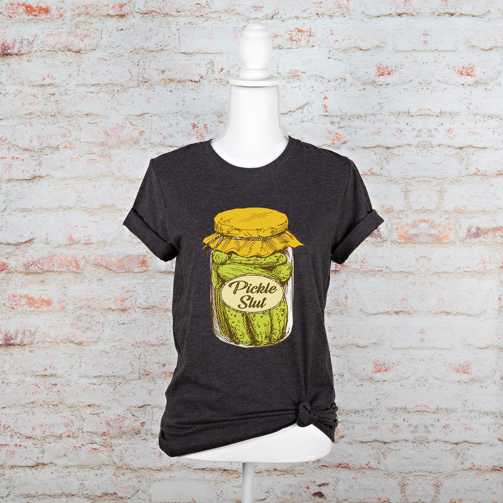 Pickle Slut Sweatshirt, Pickle Slut Shirt, Pickles Shirt, Pickle Lover Shirt, Women Slut Shirt, Canned Pickles Shirt, Retro Pickles Art - 4.jpg