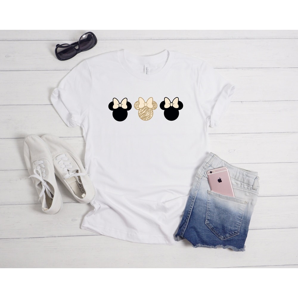 Disney Shirts, Minnie Mouse Shirt, Leopard Bow Shirt, WDW 50th Anniversary, Disney Bound,Disney Gift For Women Girl, Cute Gift For Kids - 2.jpg